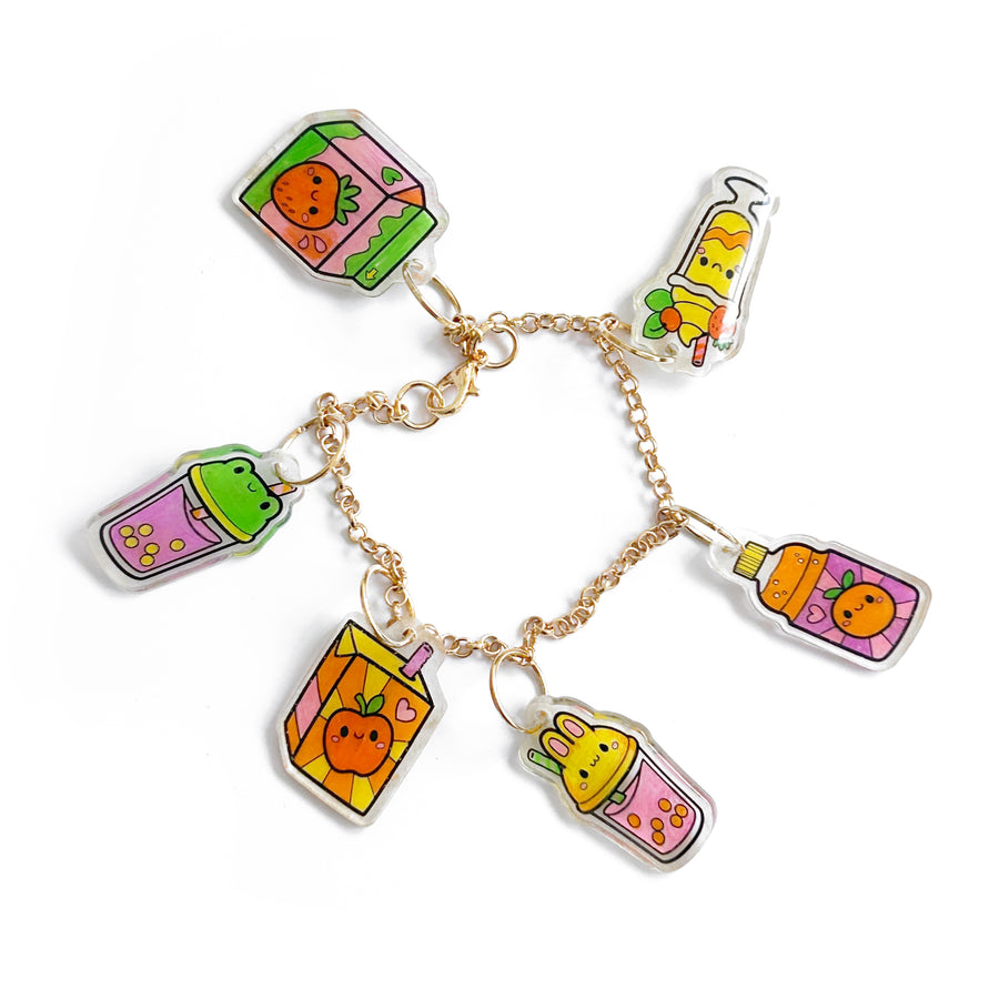 tiger tribe shrinkorama karat drinks charm bracelet