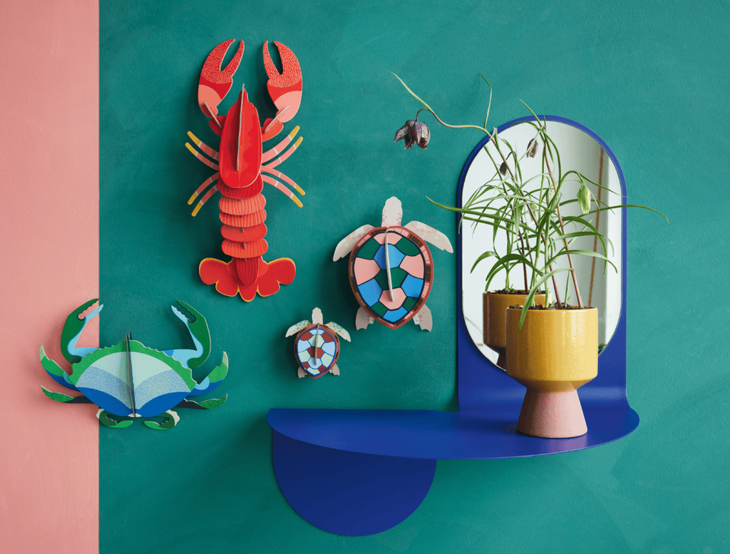 studio roof wall art