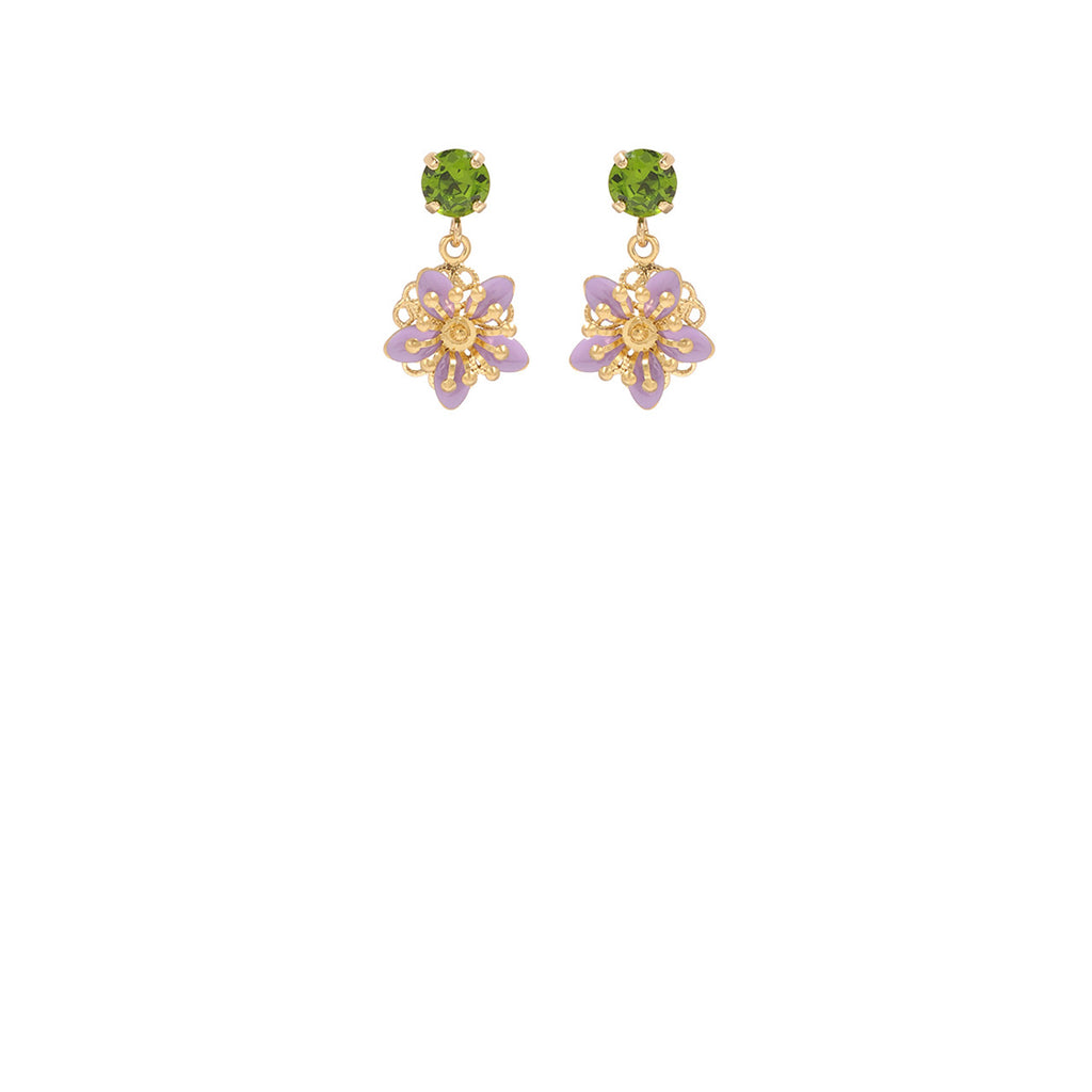 julie sion earrings baby camelia 