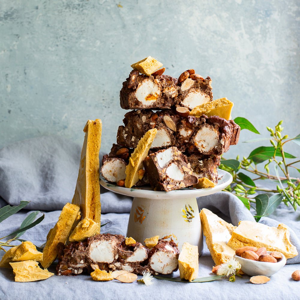 pebbly path honeycomb rocky road