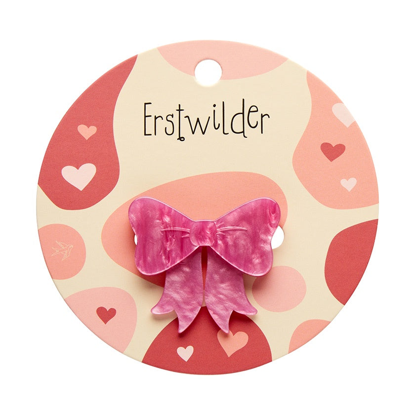 Valentines 2025 sweet bow erstwilder mini brooch