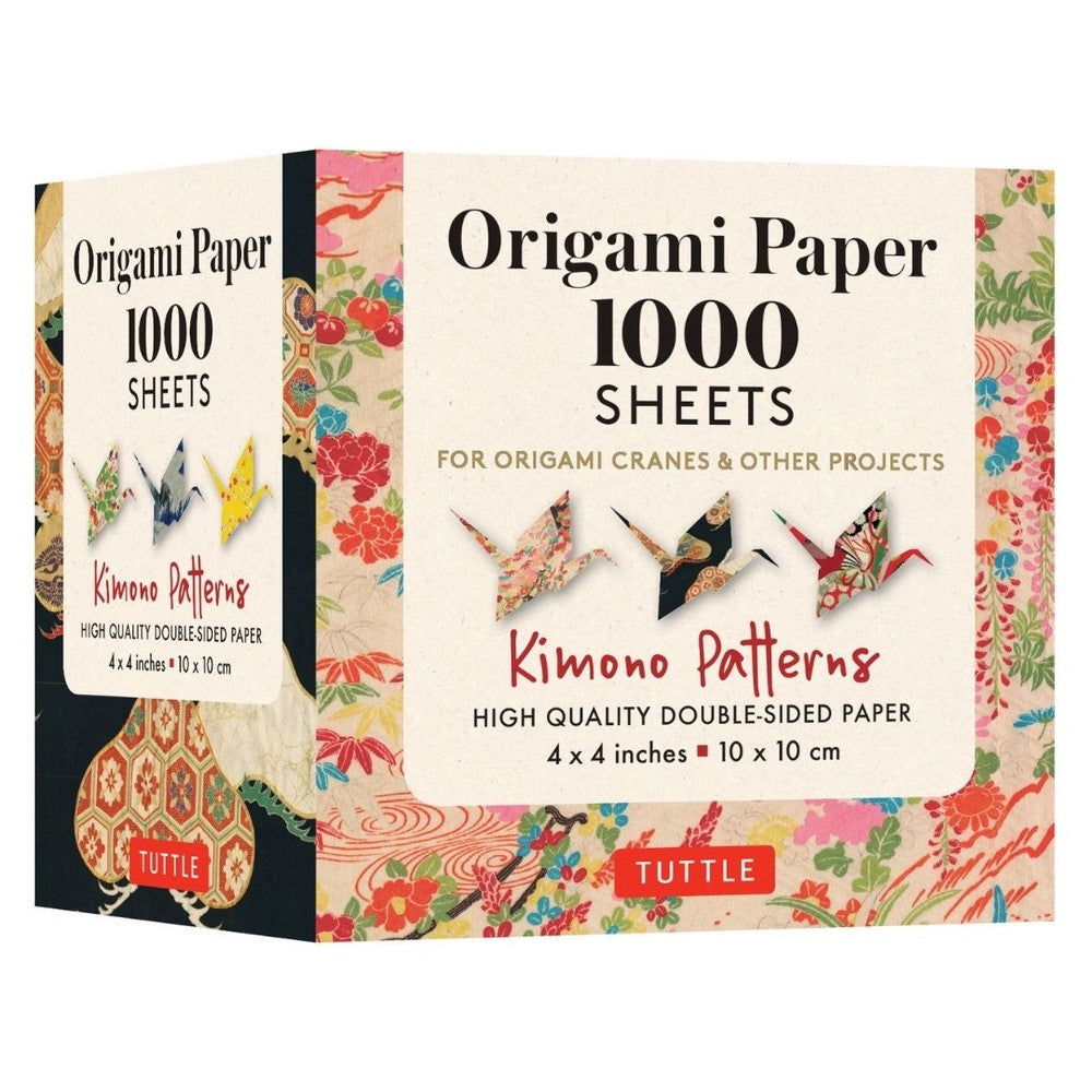 origami paper 1000 sheets kimono patterns tuttle