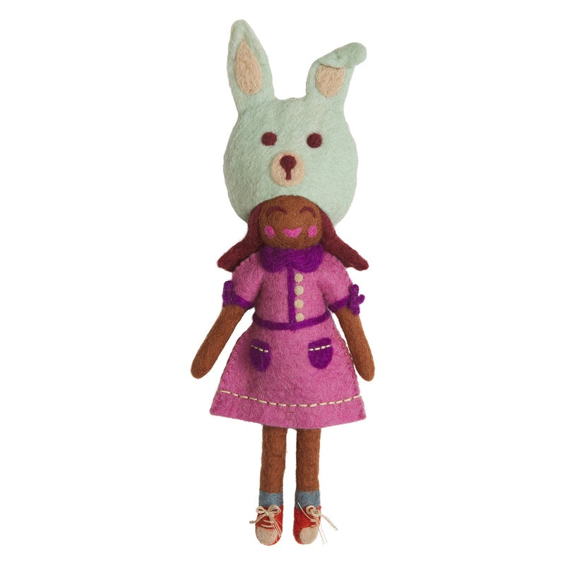 sage clare felt doll nicolette