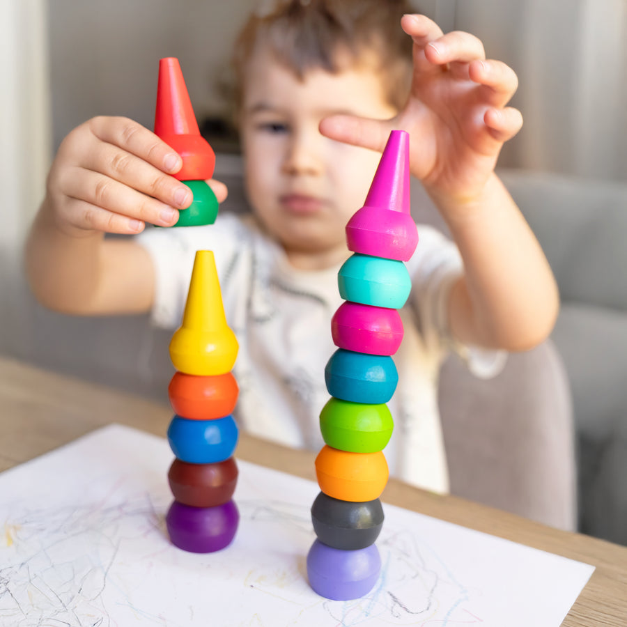 tiger tribe stackable crayons candy colours