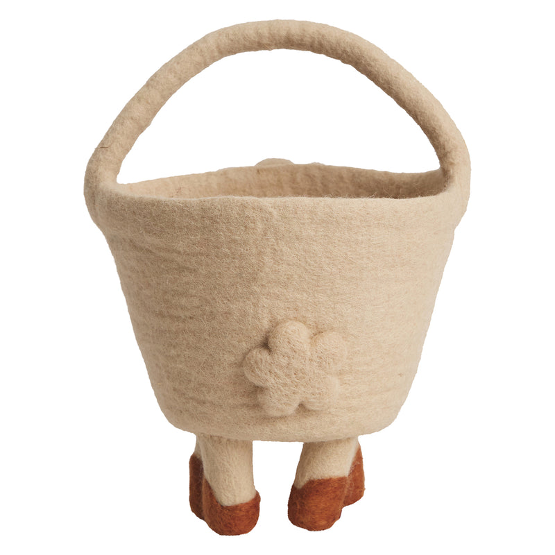 sage clare felt basket mavis easter