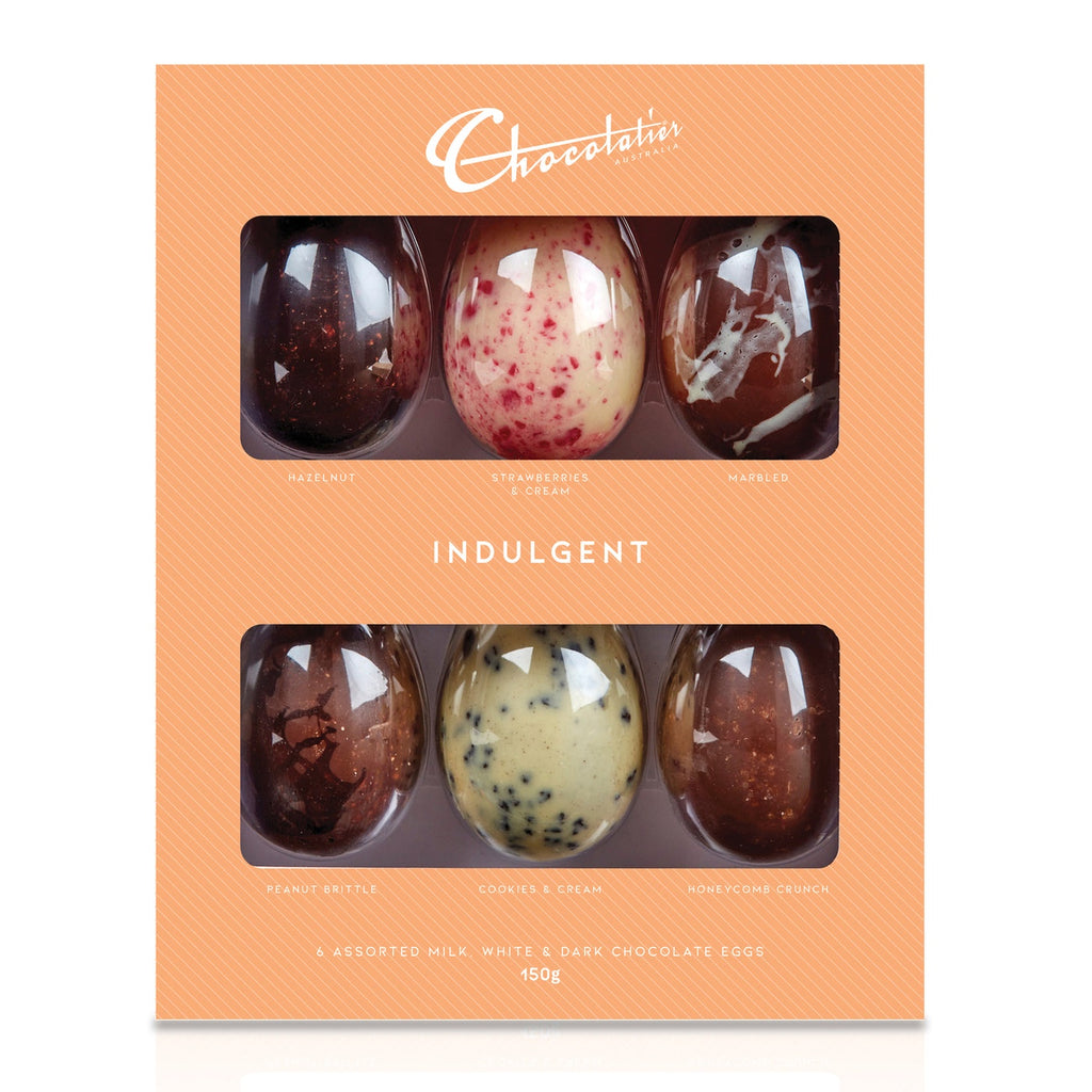 chocolatier indulgent egg selection