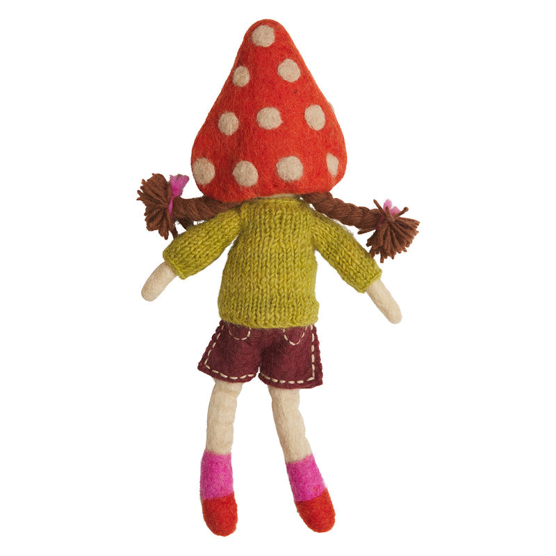 sage clare felt doll lucie