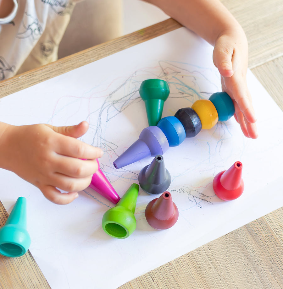 tiger tribe stackable crayons candy colours