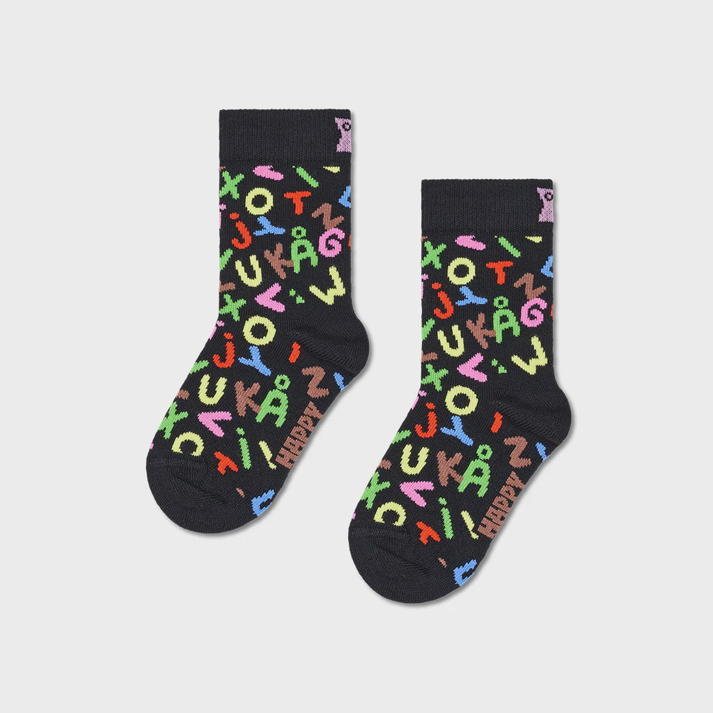 Happy Socks Kids Alphabet Sock