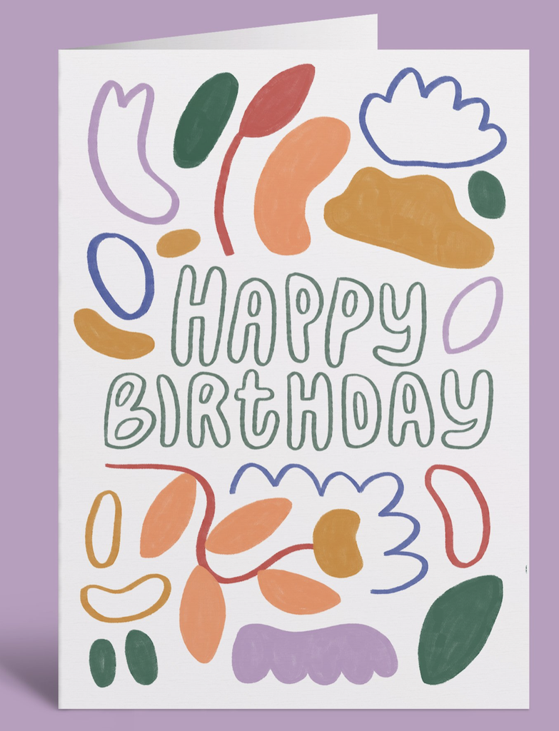 Hayle + Shine Happy Birthday Greeting Card