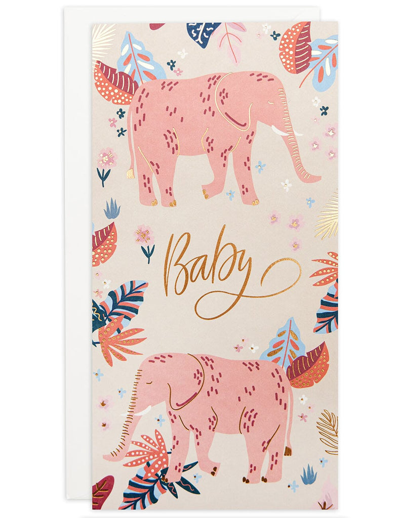 Baby Elephant Tall Card Success