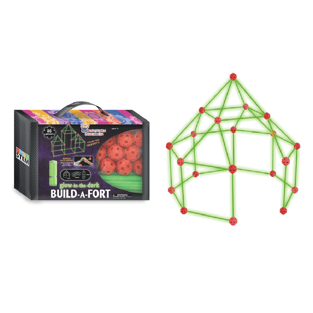 glow in the dark build a fort