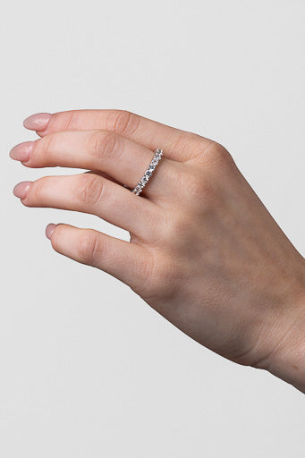 Liberte Dolce Vita Rhodium Cz Ring