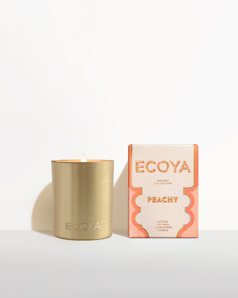 Ecoya  Holiday Peachy Candle