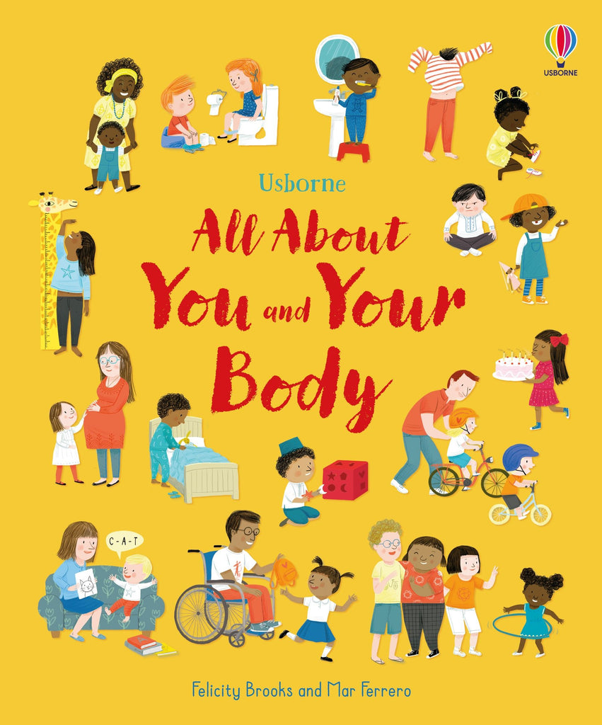 children's book Usborne all about you and your body