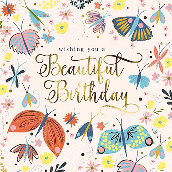 almanac beautiful birthday card