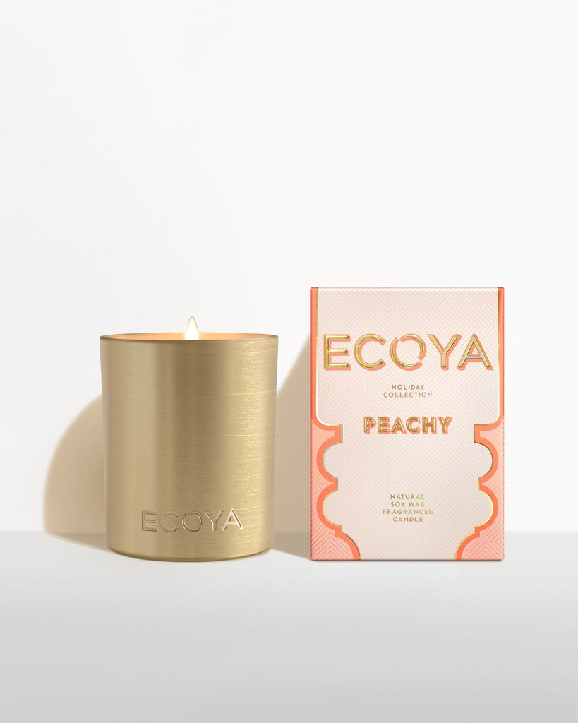 Ecoya  Holiday Peachy Candle