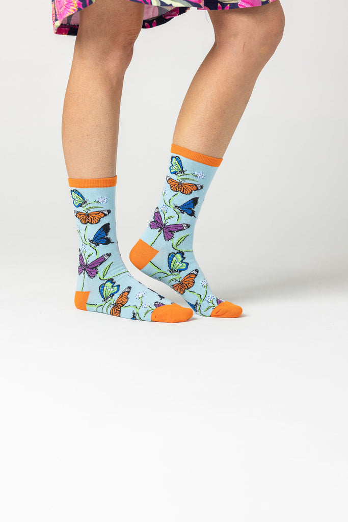 fluttering' by womens socks