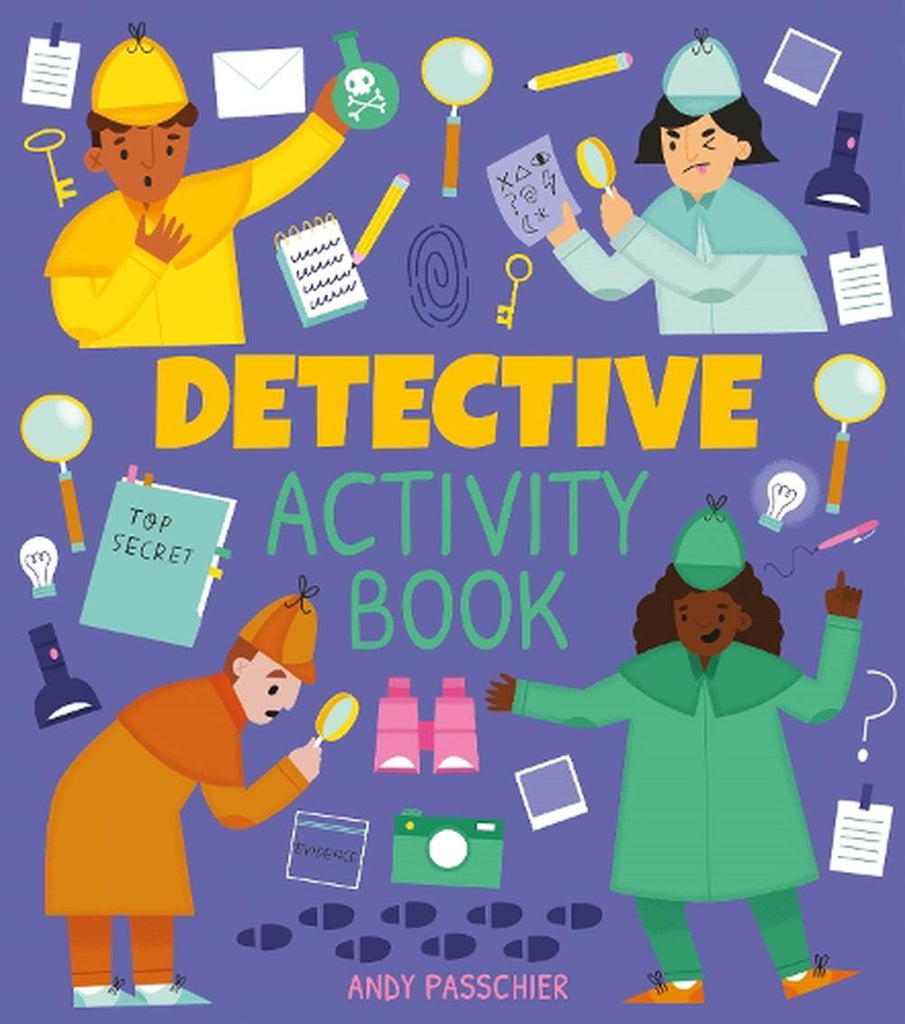 detective activity book