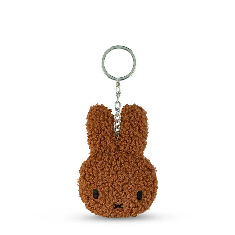 Miffy Flat Keychain Tiny Teddy Cinnamon  10cm