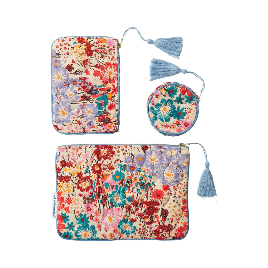 Sage x Clare Mother's Day  Meadow Pouch Set