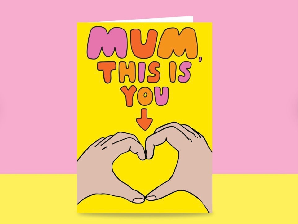 Mum This Is You Card able and game
