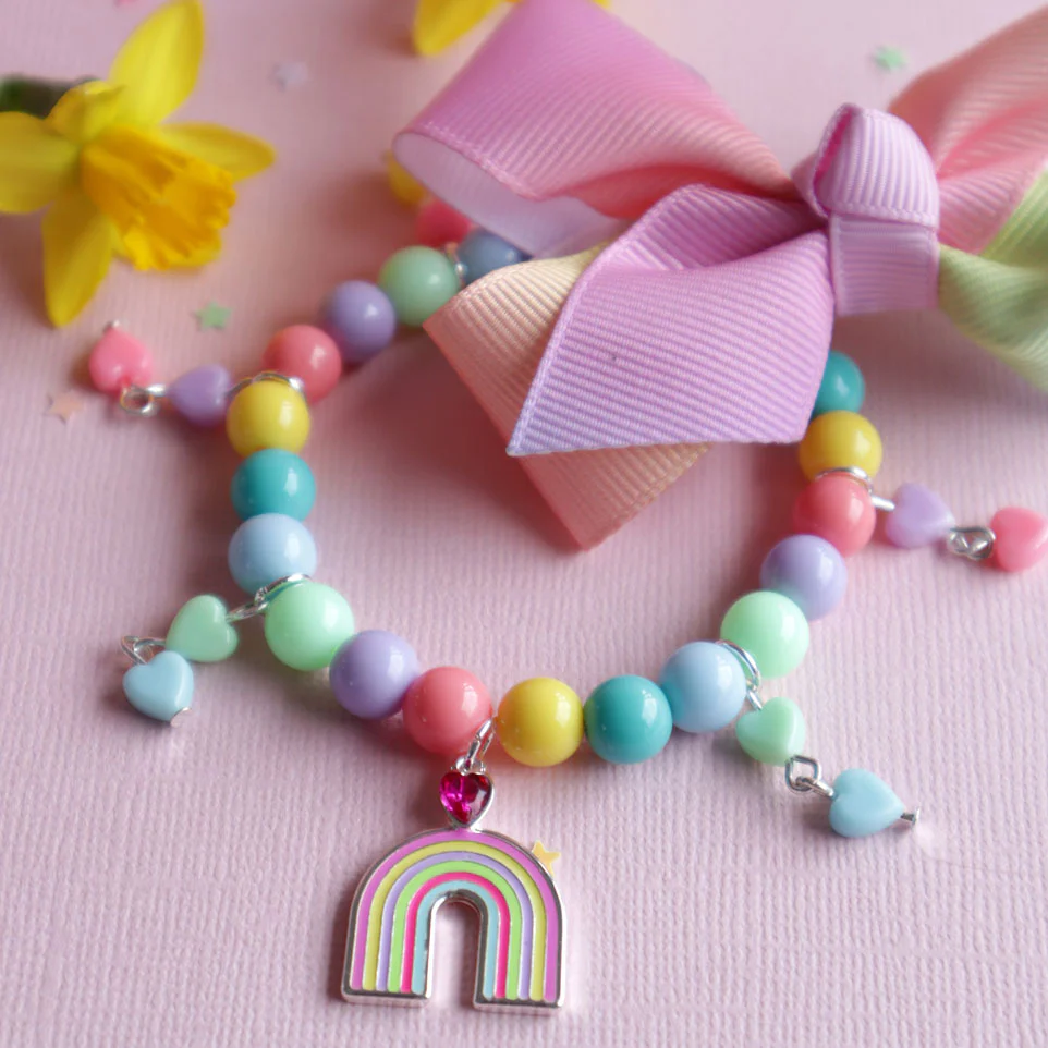 Mon Coco Rainbow Heart Bracelet Gioco Giro