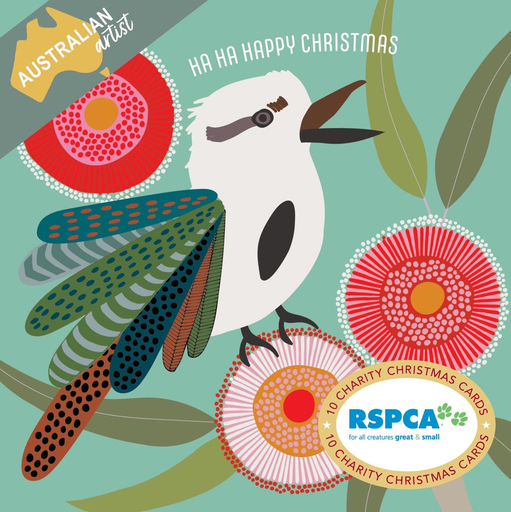 Christmas Card Wallet Kookaburra