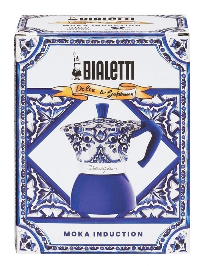 Dolce & GabbanaMoka Induction 4 Cup In Blue