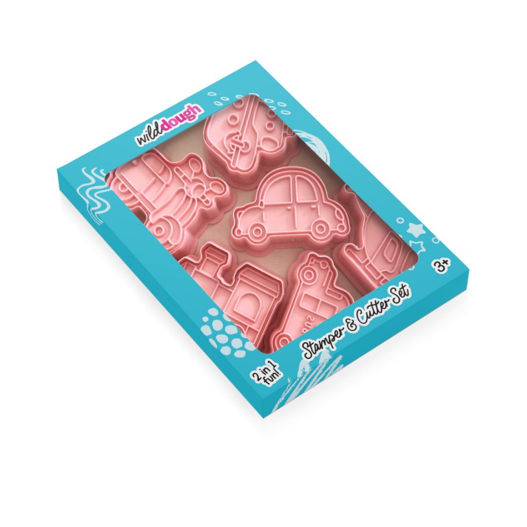 Wild Dough Cutters and Stamps Set