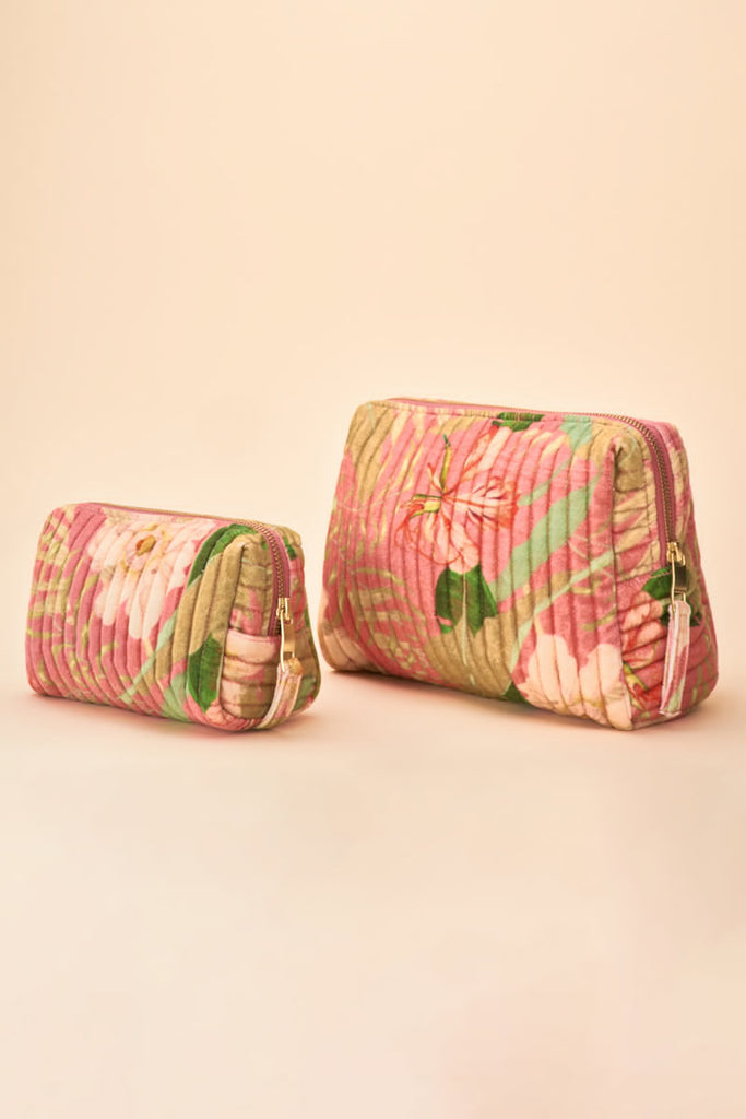 Powder UK Quilted Bag Delicate Tropical Candy