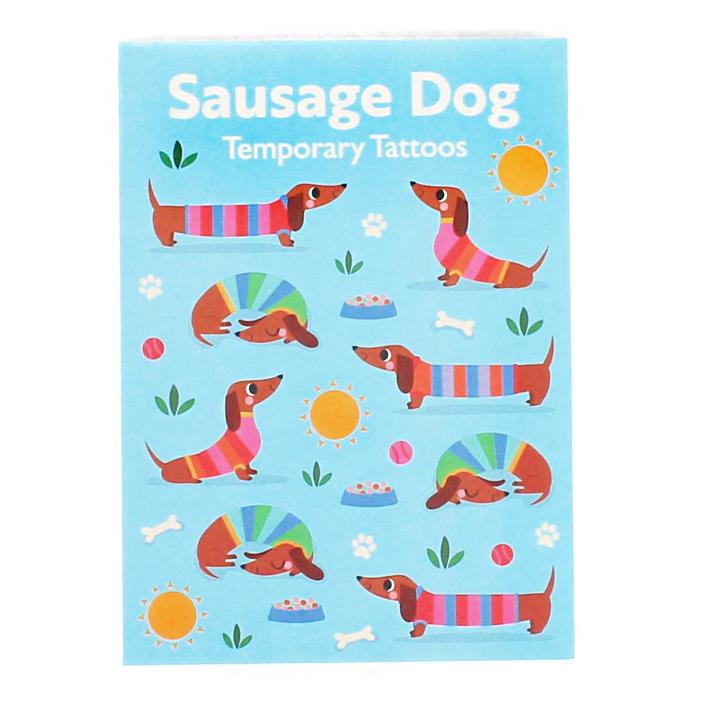 Rex London Temporary Tattoos Sausage Dog