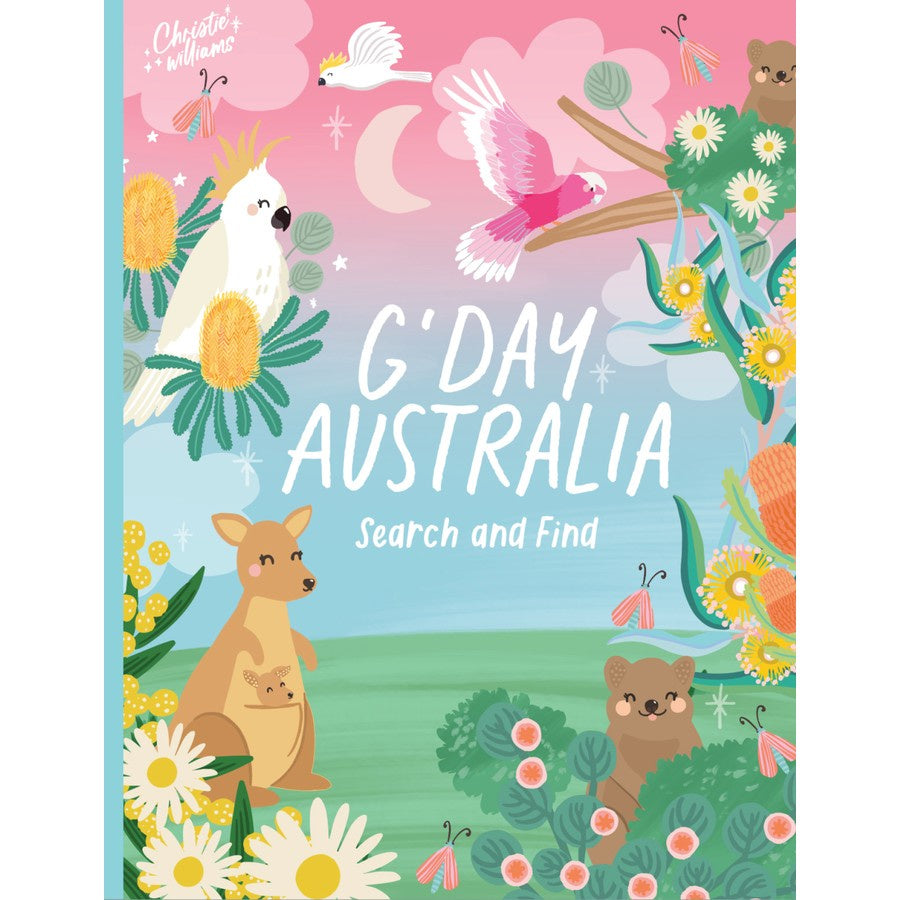 children's book g'day australia search and find