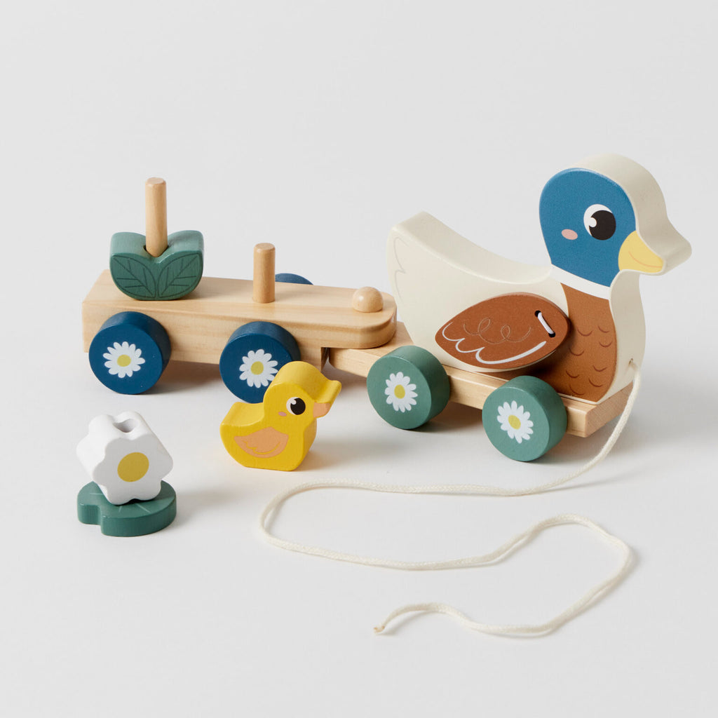 Zookabee  Duck Train Set wooden toys