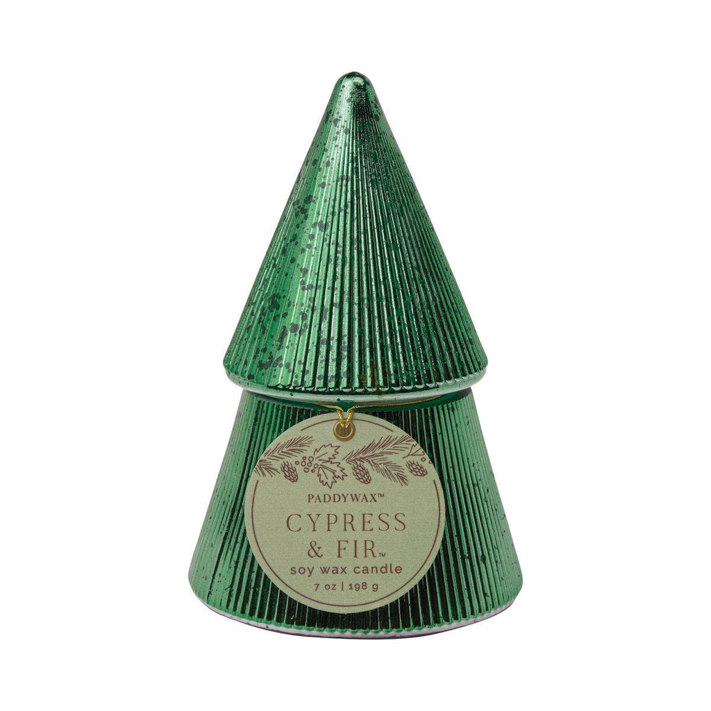 Paddywax  Stacked Tree Candle Cypress & Fir