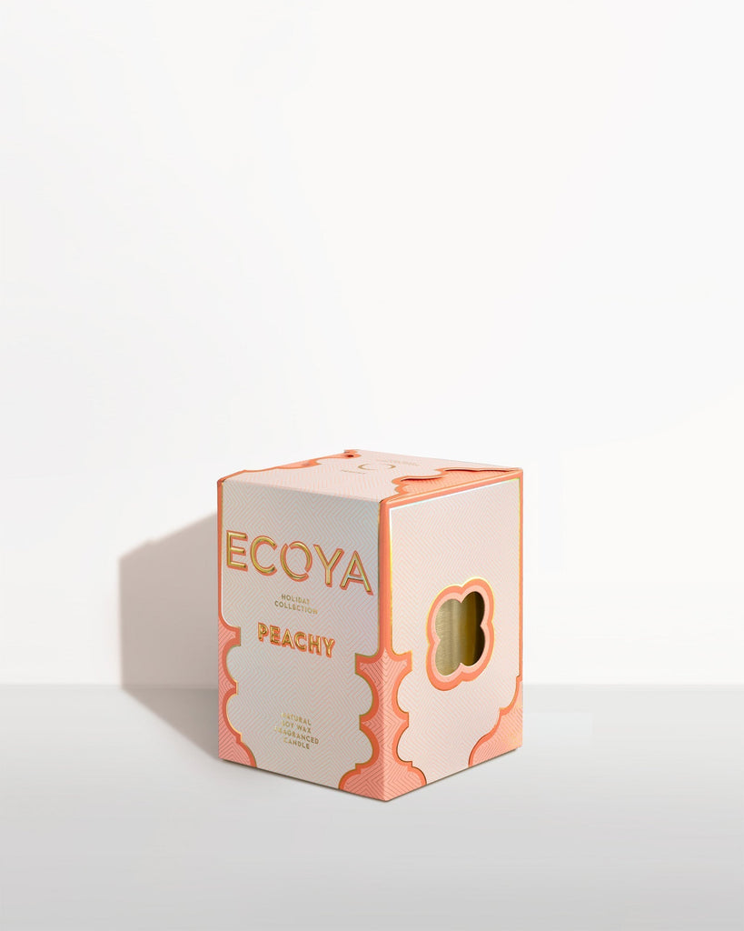 Ecoya  Holiday Peachy Candle