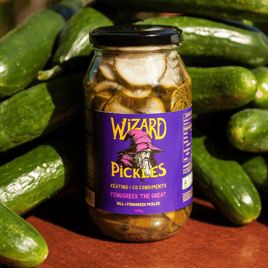 Keating & Co. Condiments  Wizard Pickles Fenugreek The Great