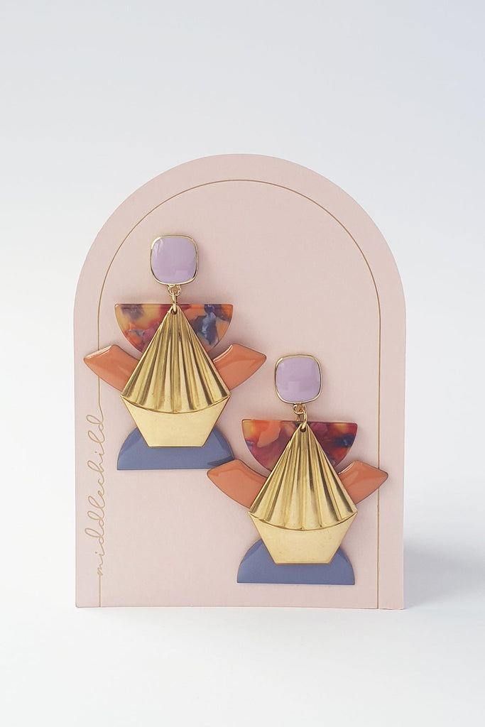 Middle Child Fanfare Earrings