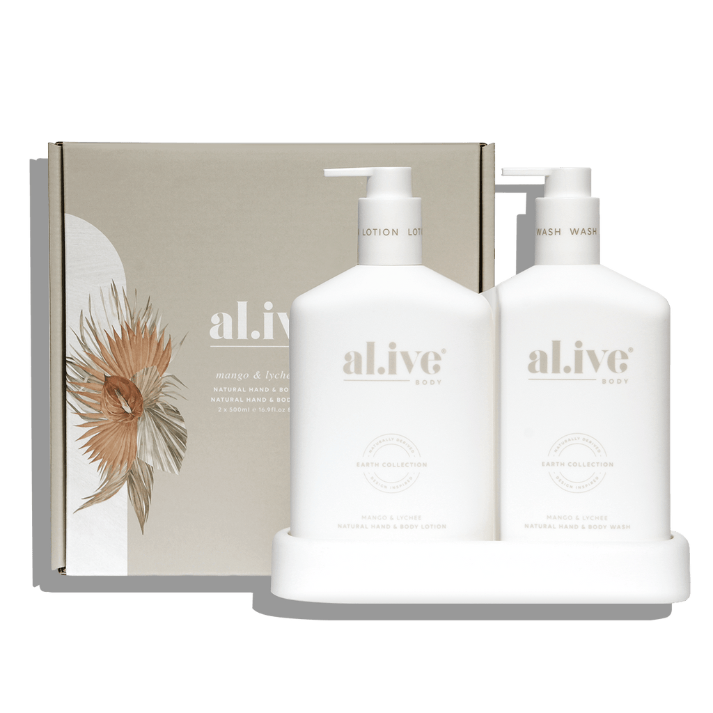 al.ive Body Wash & Lotion Set  Mango & Lychee