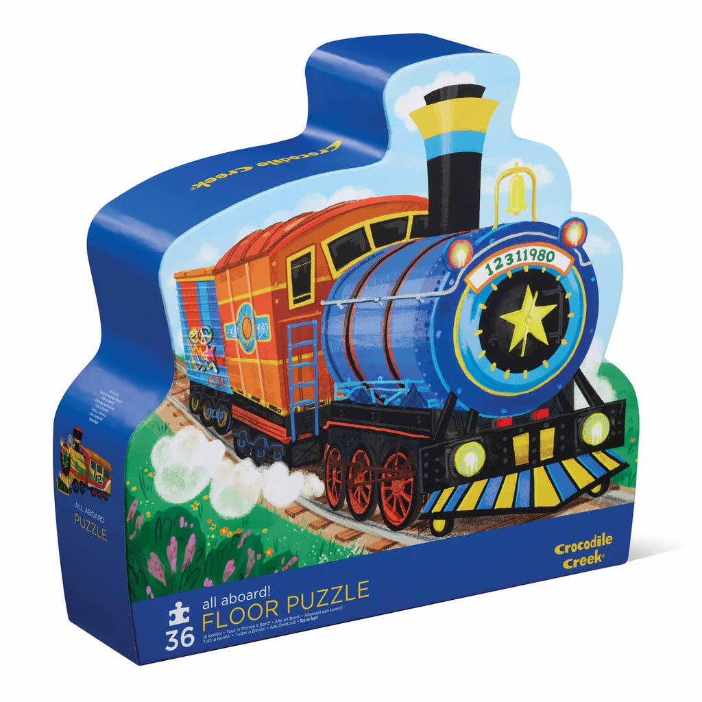 Crocodile Creek  Classic Floor Puzzle All Aboard