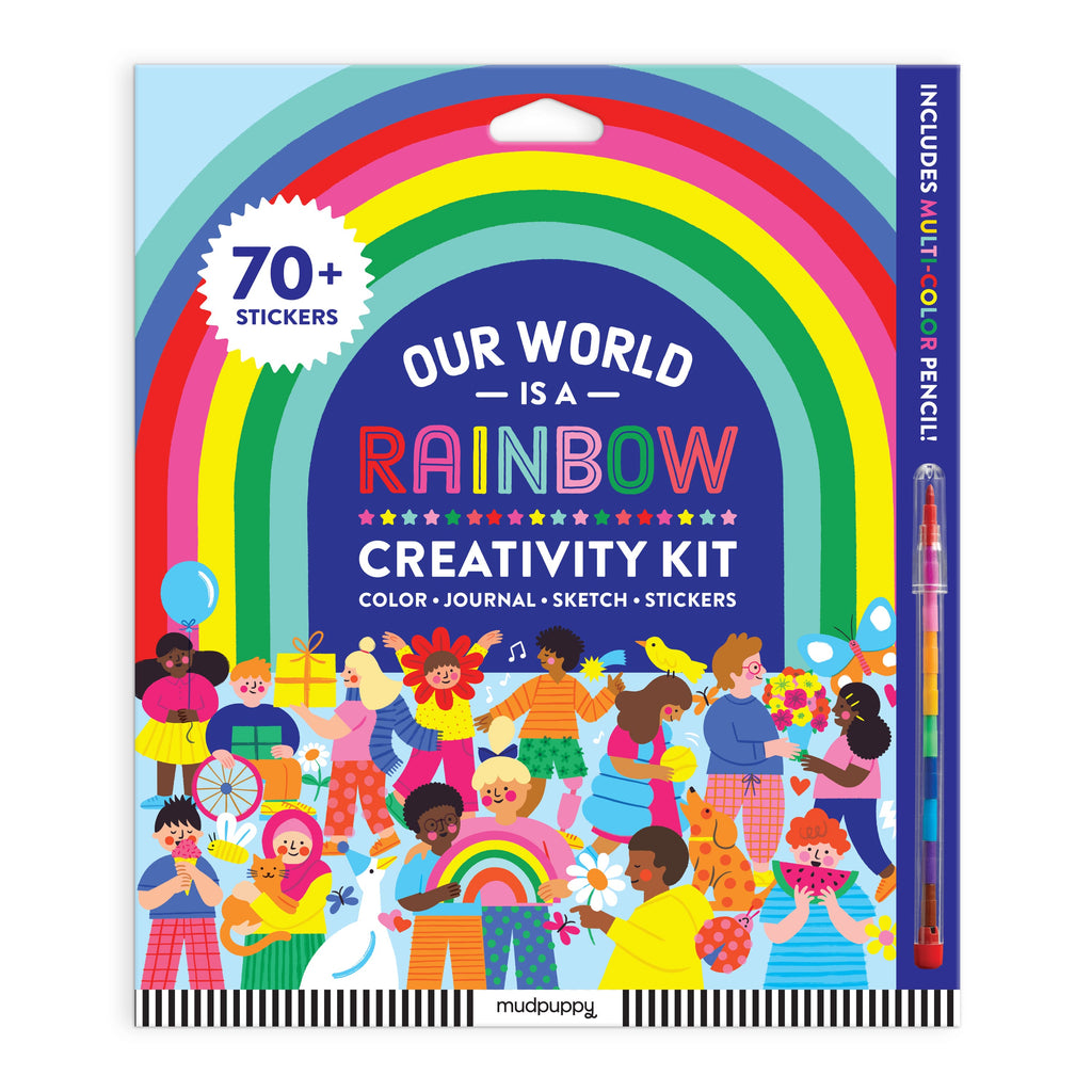 Mudpuppy Our World Is A Rainbow Creativity Kit