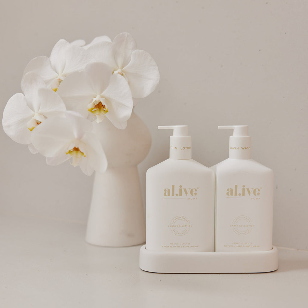 al.ive Body Wash & Lotion Set  Mango & Lychee