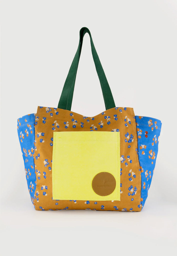 Nancybird Colourblock Carryall Mini Flowers