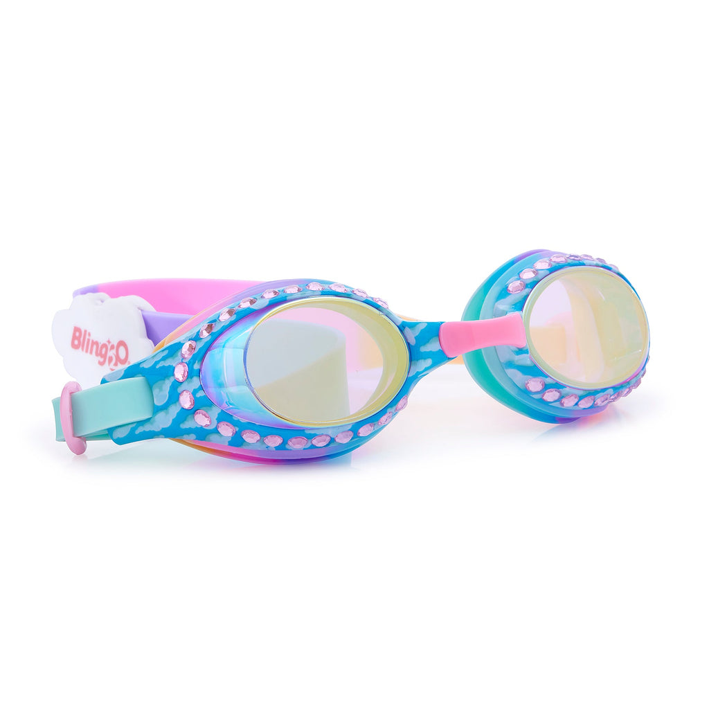 Bling2o Australia Cloud Blue Sunny Day Swim Goggles