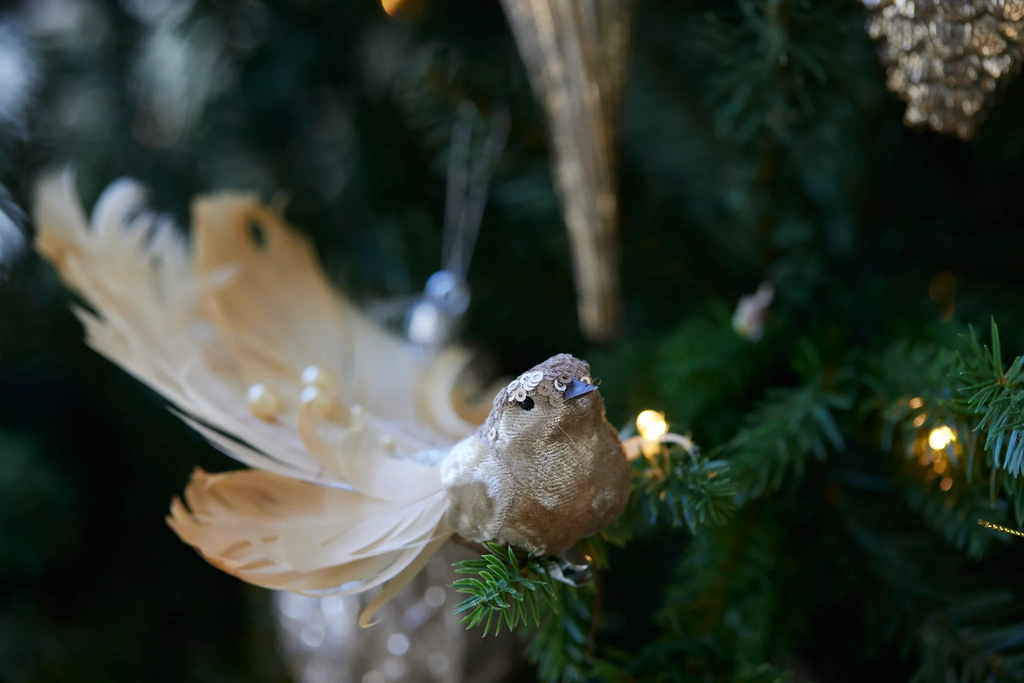 bird clip decoration Christmas