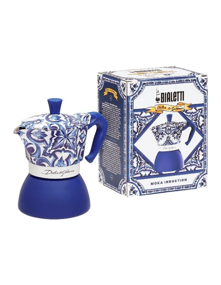 Dolce & GabbanaMoka Induction 4 Cup In Blue