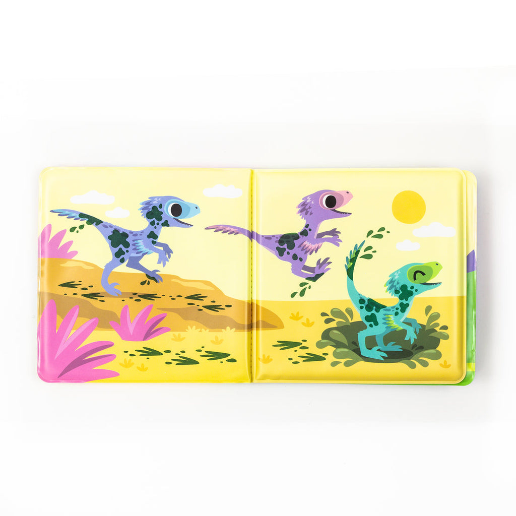 tiger tribe bath book messy dinosaurs