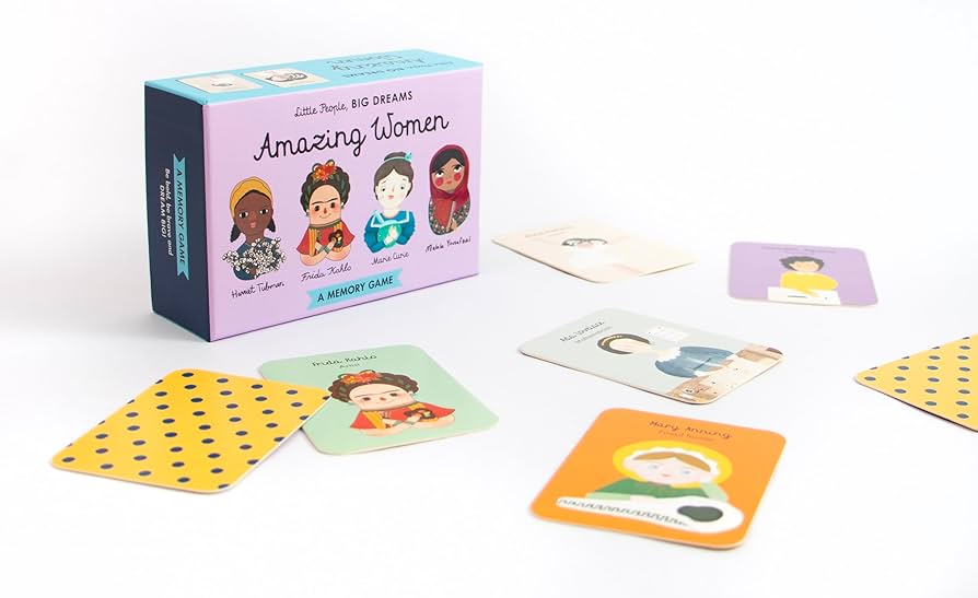 little people big dreams amazing women memory game