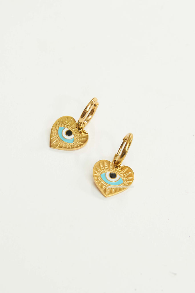 Obus Watchful Eye Earring  Gold