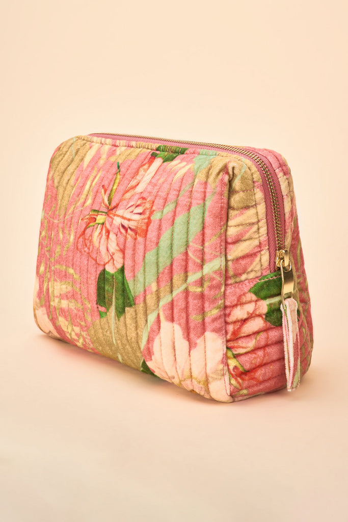 Powder UK Quilted Bag Delicate Tropical Candy